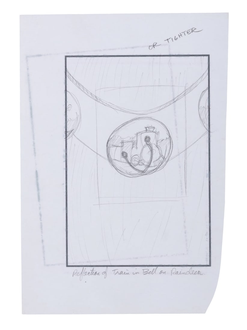 "Polar Express" Production Drawings. - 7