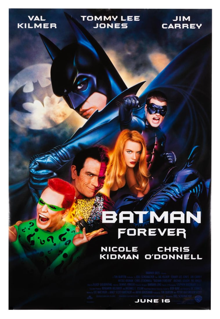 A "Batman Forever" One-Sheet. (1 of 1)