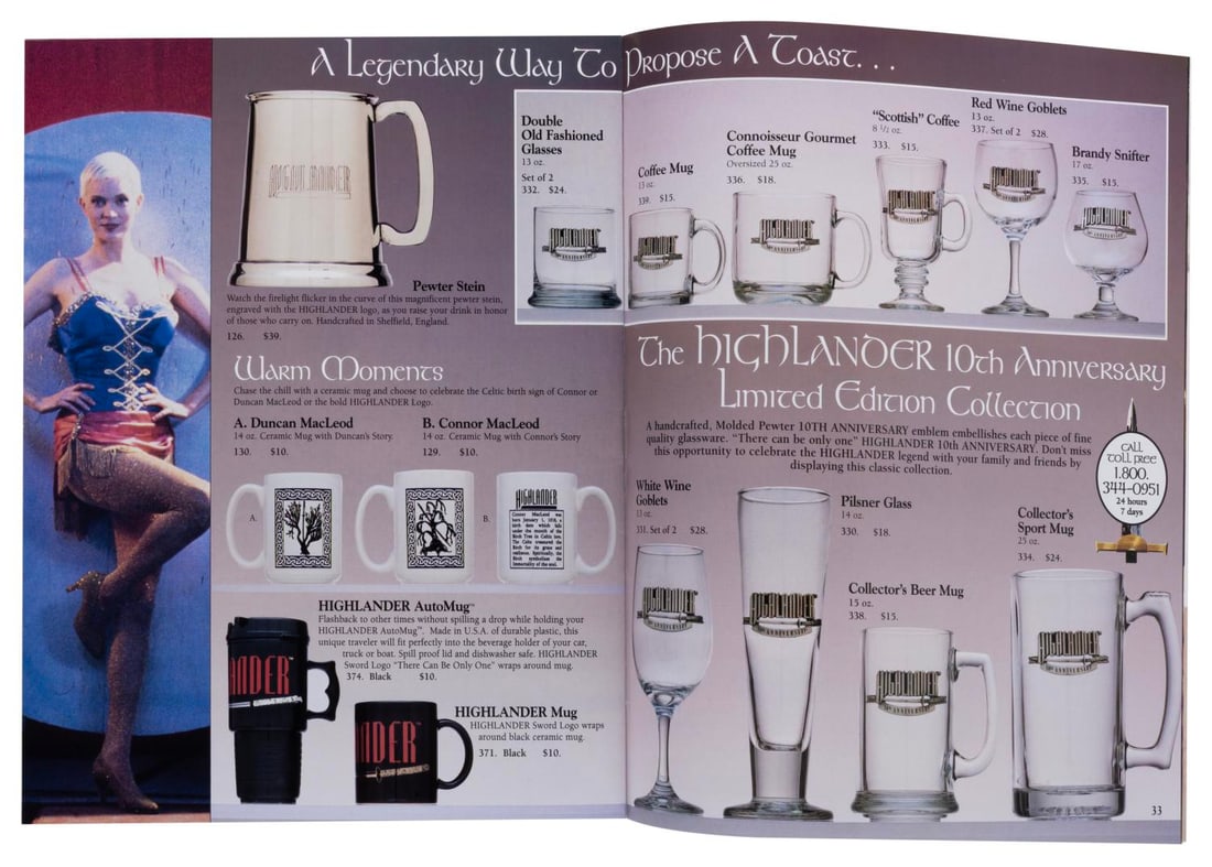 A "Highlander" Spring 1997 Catalog. - 3
