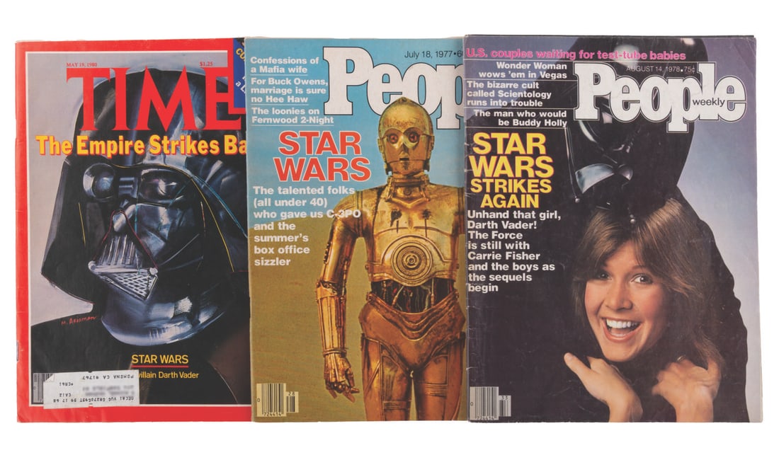 Three Magazines with Star Wars Covers. (1 of 4)