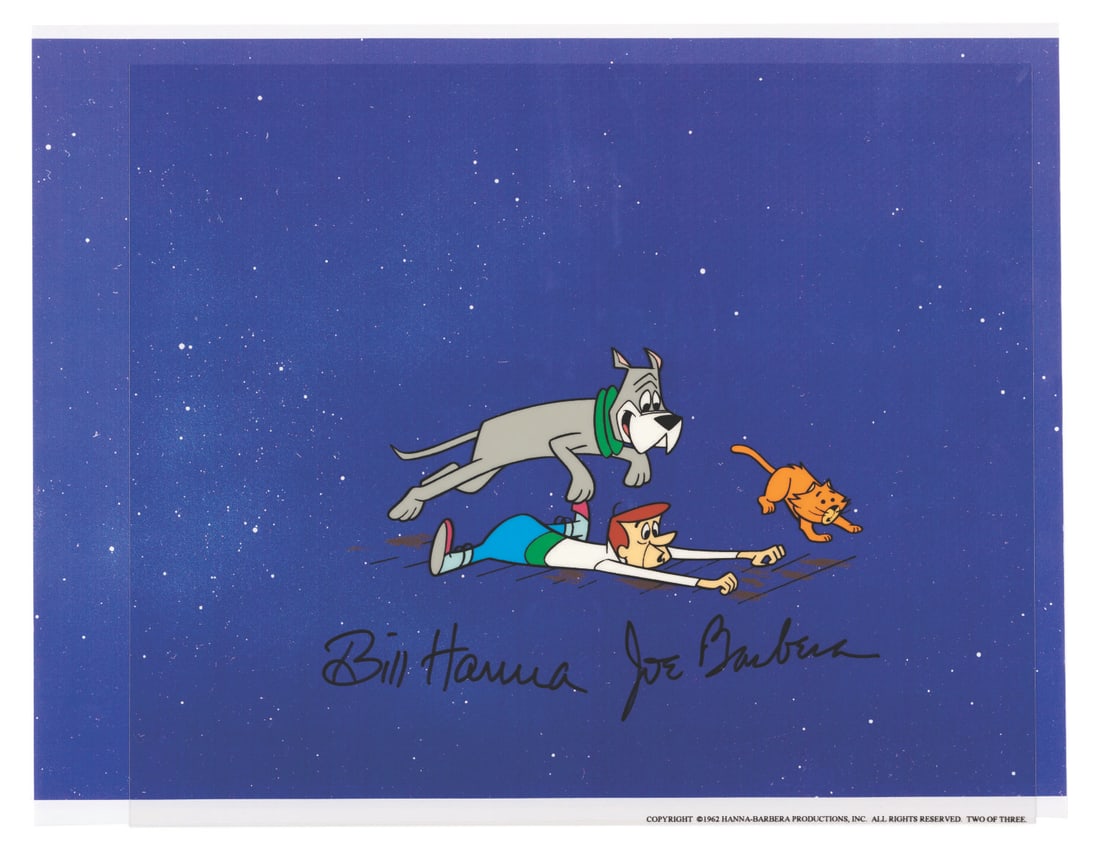 A Signed "The Jetsons" Animation Cel. - 2