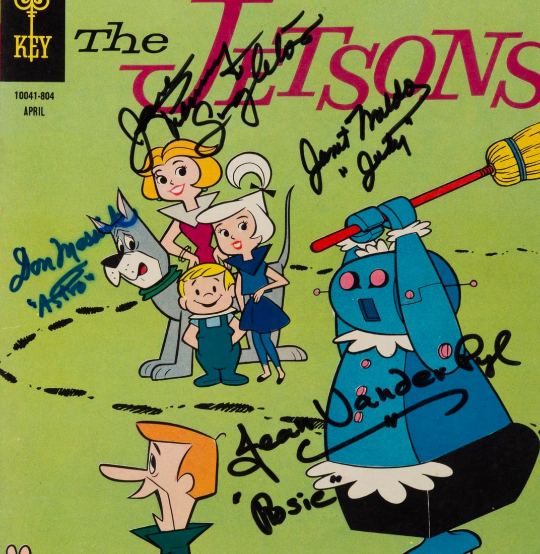 A Multi-Signed The Jetsons Comic Book. - 2