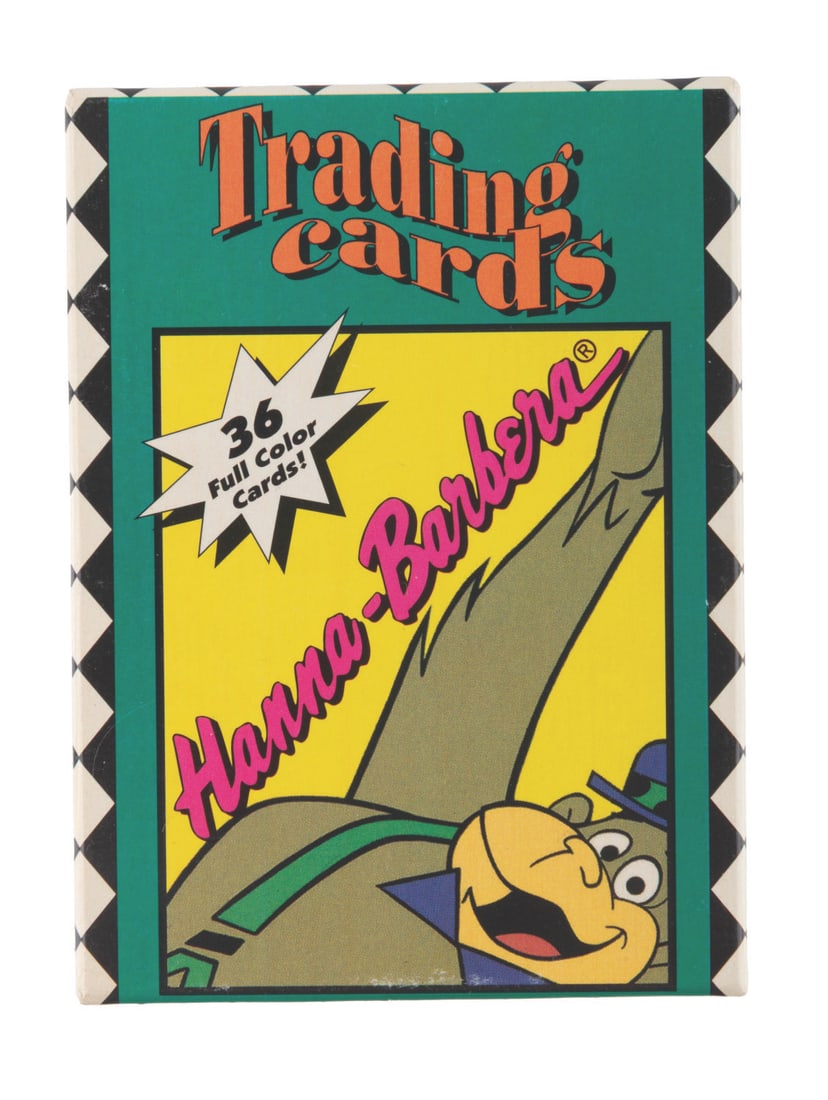 A Hanna Barbera Studio Exclusive Trading Card Set.: (Hanna Barbera, 1993) A complete boxed 36-card set of Hanna Barbera characters. This was not sold - only available to Hanna Barbera Studio employees and associates. Featured are such greats as Scooby