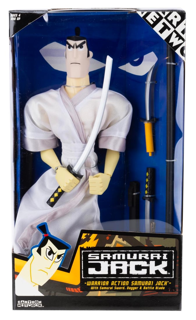 A "Samurai Jack" Action Figure. (1 of 4)