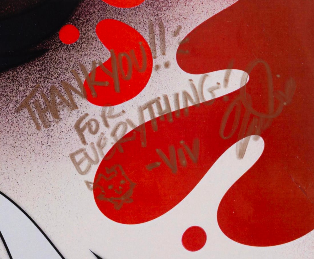 A Signed "Helluva Boss" Print and Collection. - 3