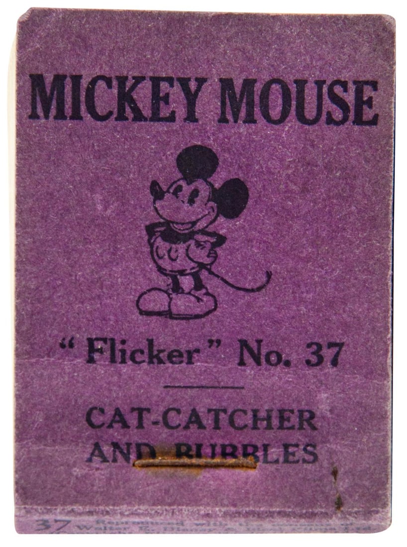 A Mickey Mouse "Flicker" Book. (1 of 1)