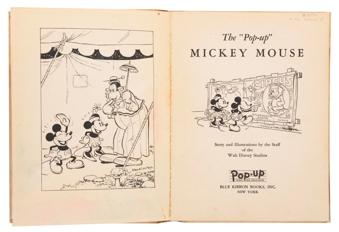 The Pop-Up Mickey Mouse Book. - 4
