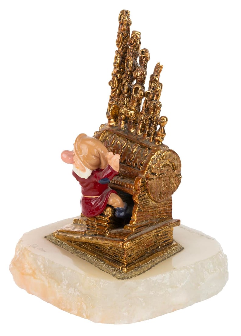 A "Snow White" Grumpy Sculpture. - 4