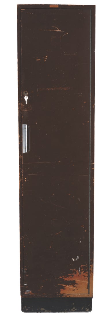 A Kem Weber Walt Disney Studios Wardrobe.: (Disney, 1939) A rare original Walt Disney Studios Office Wardrobe designed by Kem Weber for the new Burbank Studio in 1940. Weber designed every aspect of the new Studio, including the office