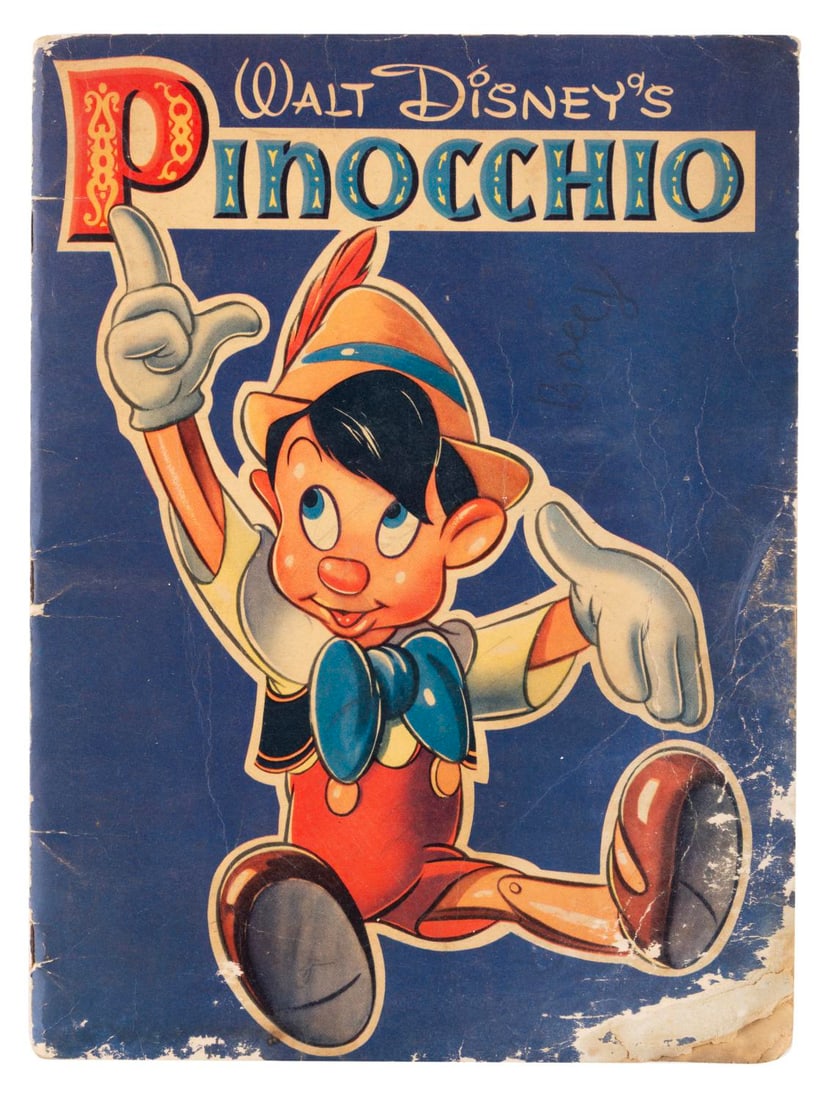 A Walt Disney's "Pinocchio" Coloring Book. (1 of 4)