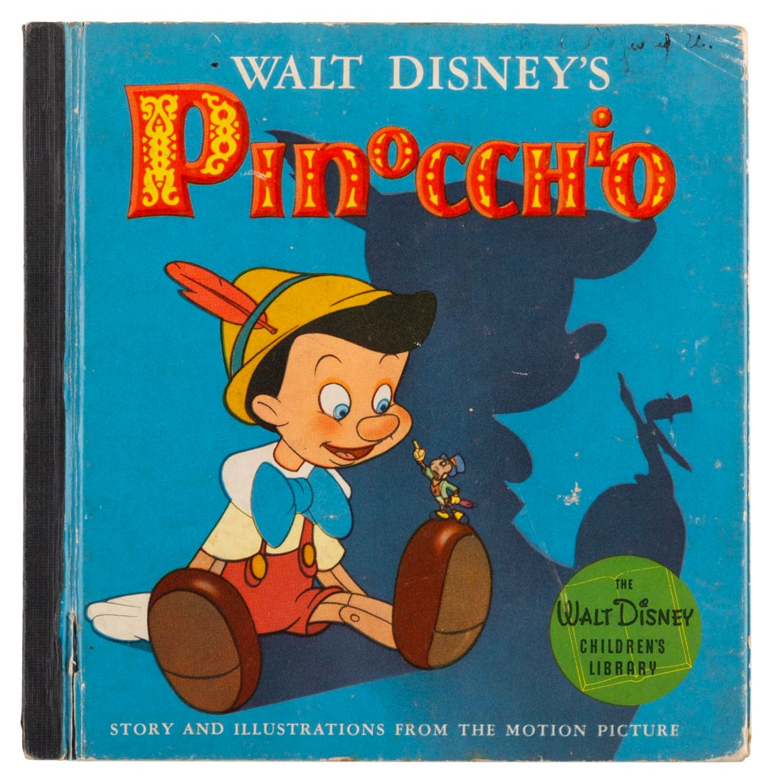 A Walt Disney's "Pinocchio" Storybook. (1 of 4)