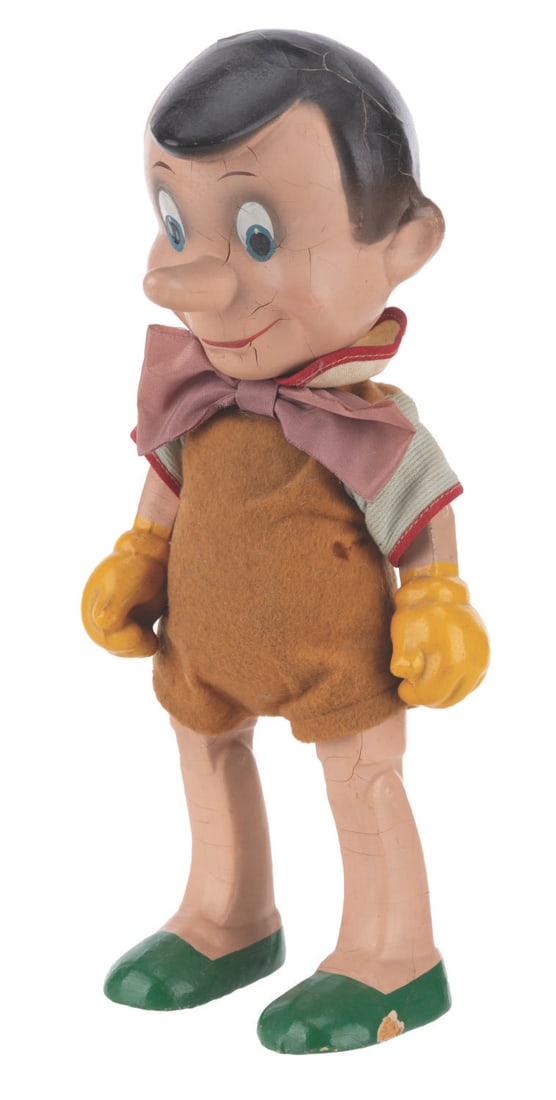 A Pinocchio Doll by Knickerbocker. - 2