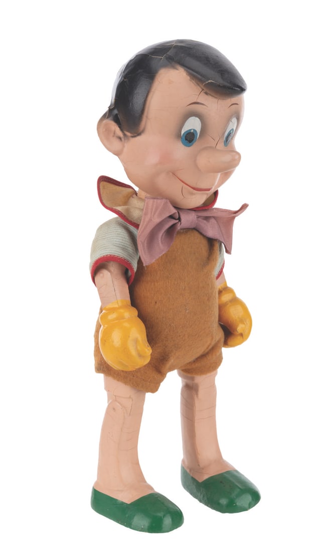 A Pinocchio Doll by Knickerbocker. - 3