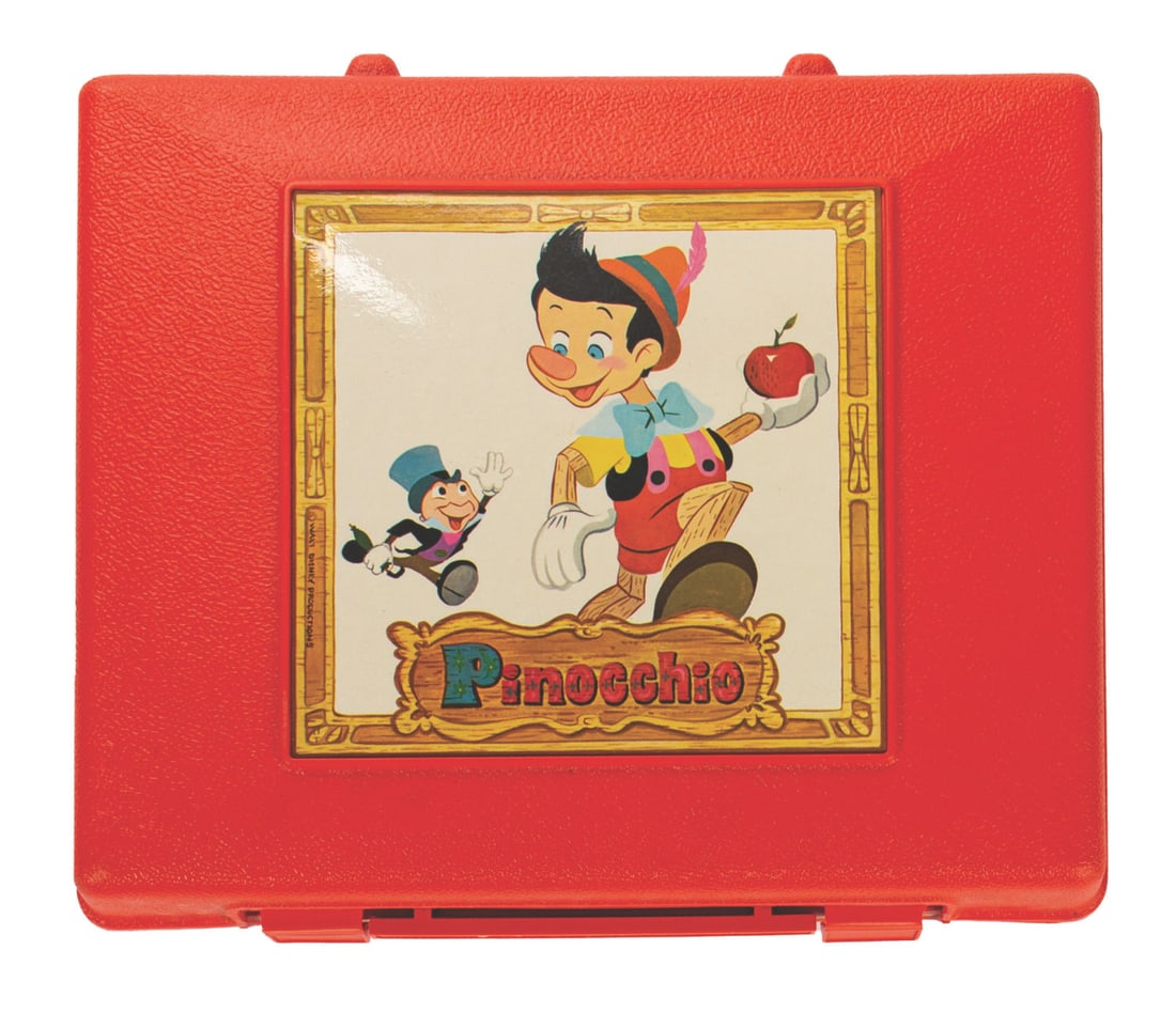 A Pinocchio GE Phonograph. - 2