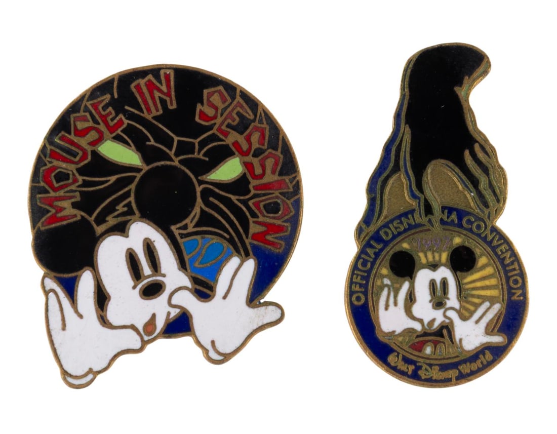 A Pair of 1997 Disneyana Convention Pins. (1 of 1)