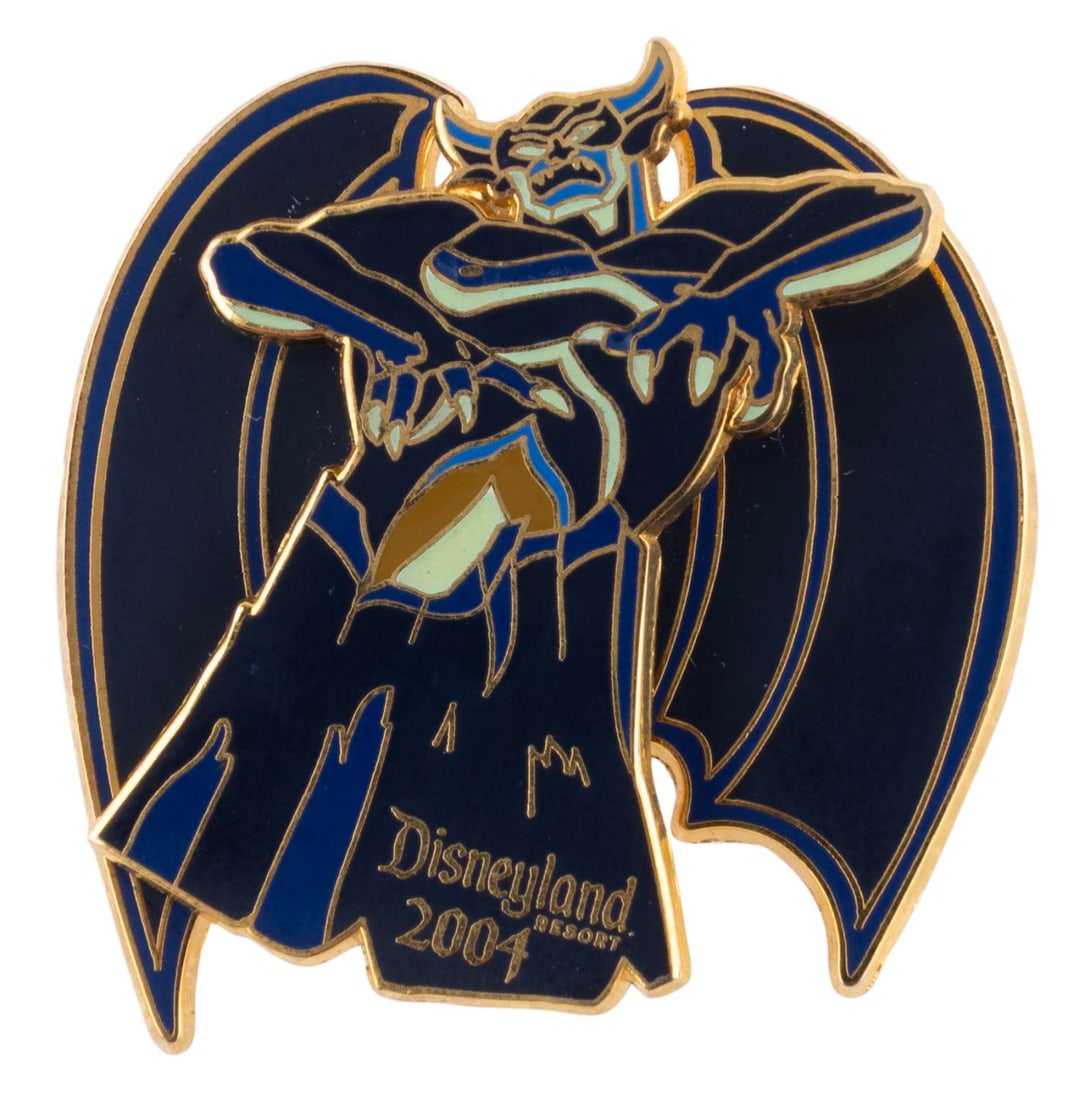 A Disneyland 2004 Chernabog Pin.: (Disneyland, 2004) A Chernabog pin with a spring feature to the wings, released in a limited edition of 1500 on January 1, 2004. The pin is in very good condition.