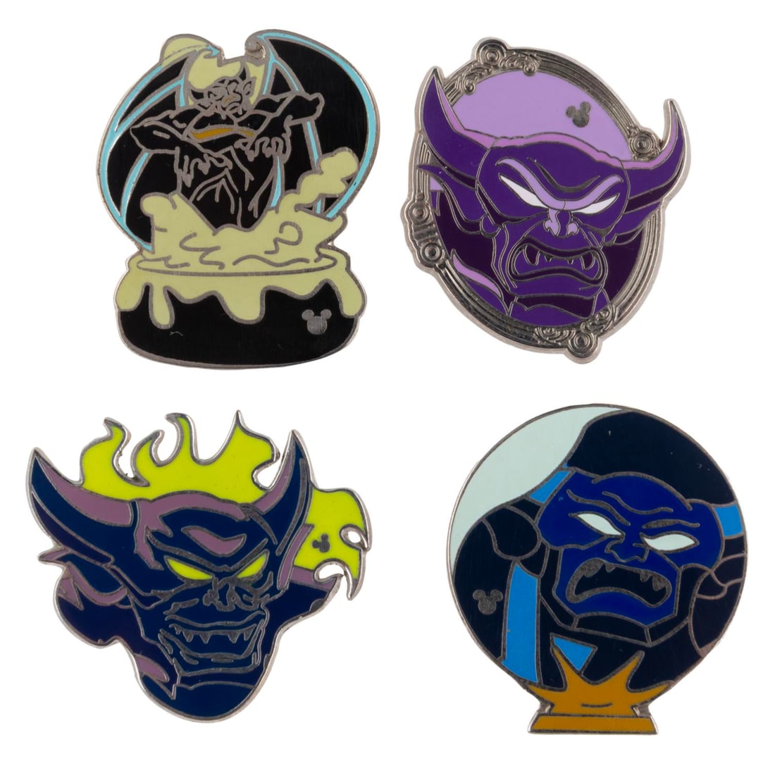 A Collection of Chernabog Hidden Mickey Pins. (1 of 1)