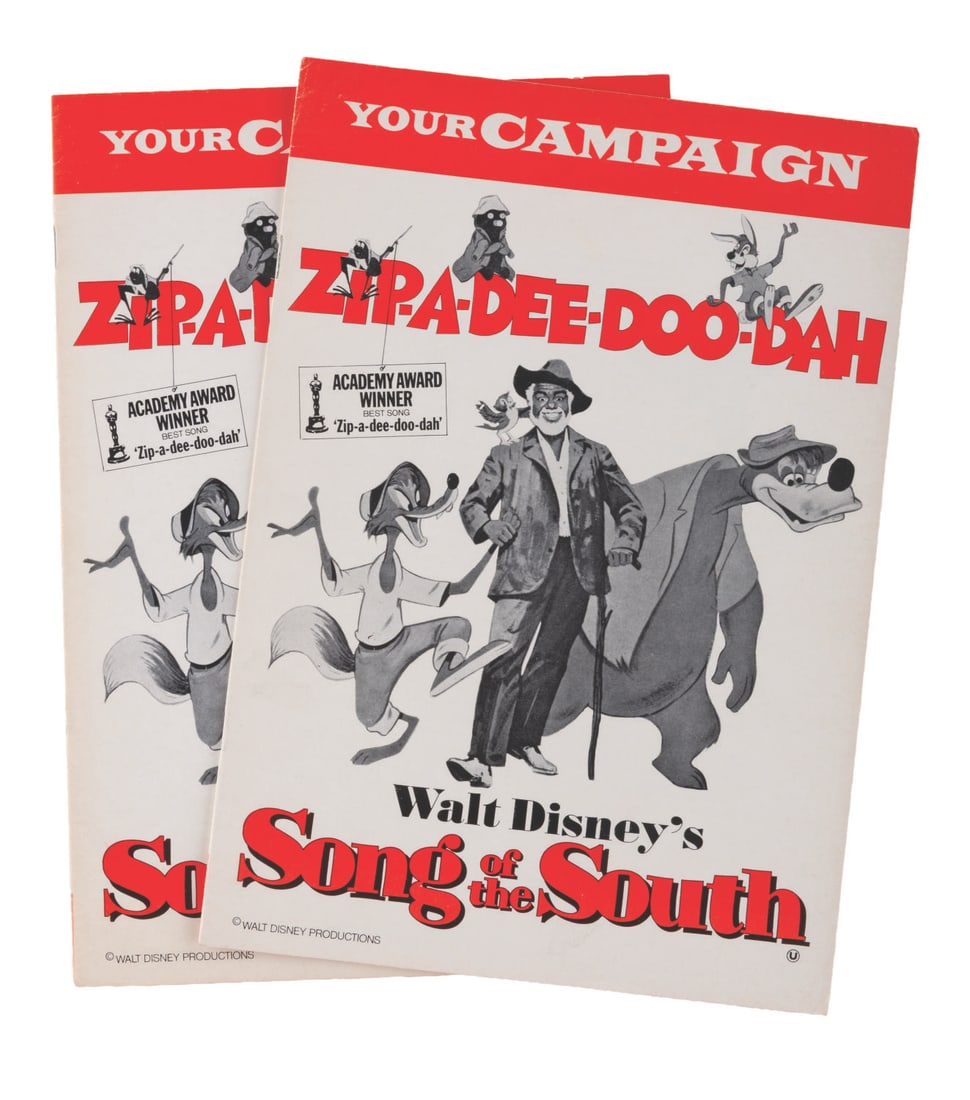 A Pair of "Song of the South" 1974 Re-Release Campaign Booklets. (1 of 5)
