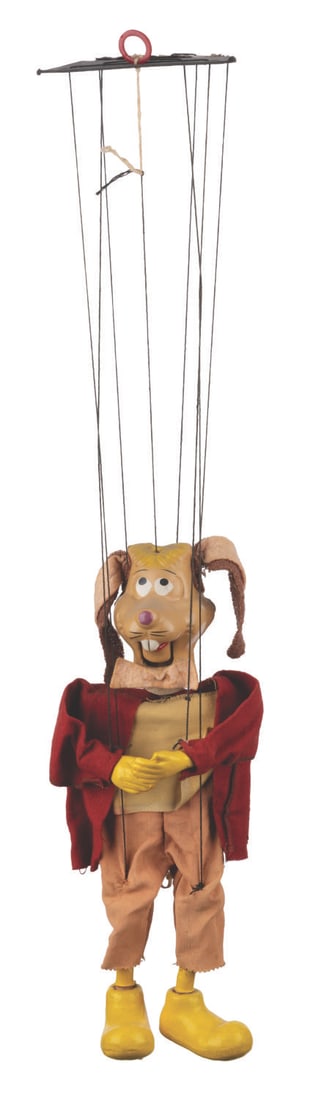 A March Hare Peter Puppet Playthings Marionette. - 8