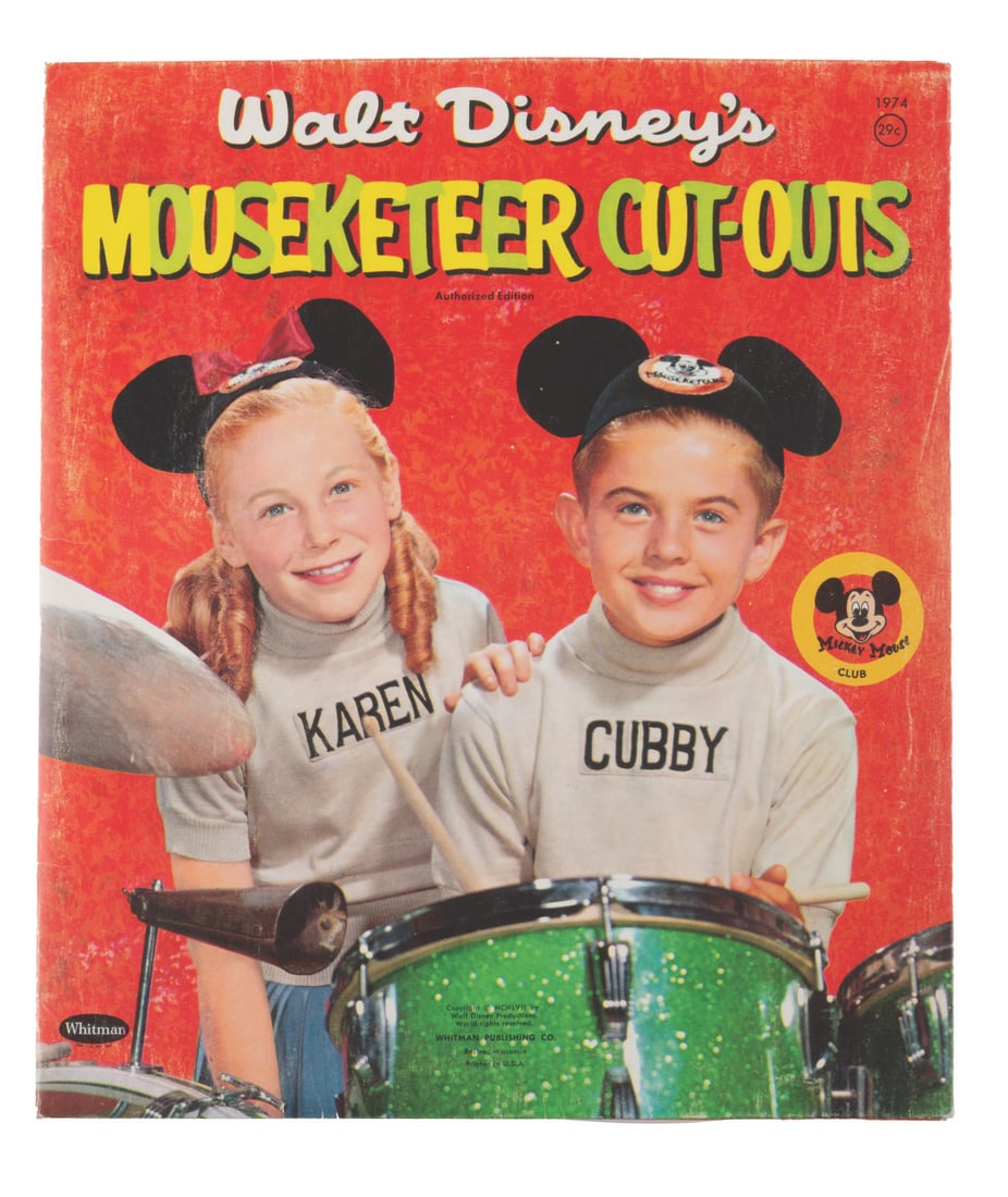 A Collection of Walt Disney?s Mouseketeers Cut-Outs. (1 of 6)