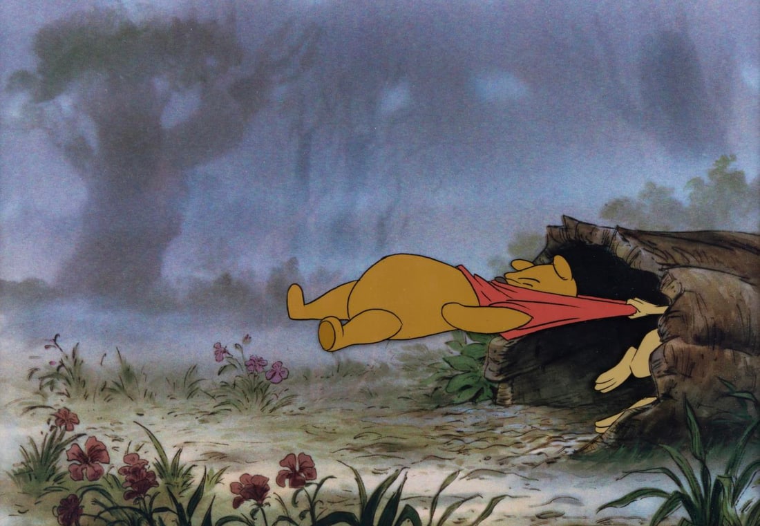 A "Winnie the Pooh and Tigger Too" Original Production Cel. (1 of 2)