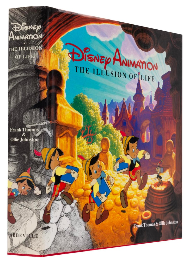 A First Edition Disney Animation: The Illusion Of Life Book.: (Abbeville Press, 1981) A first edition fourth printing of Disney Animation: The Illusion of Life, written by Disney Legends Ollie Johnston and Frank Thomas. The 575-page book is regarded as one of