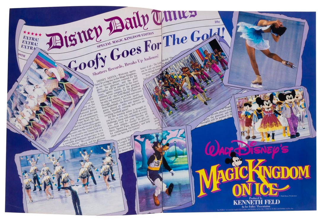 A Walt Disney?s Magic Kingdom on Ice Program. - 3