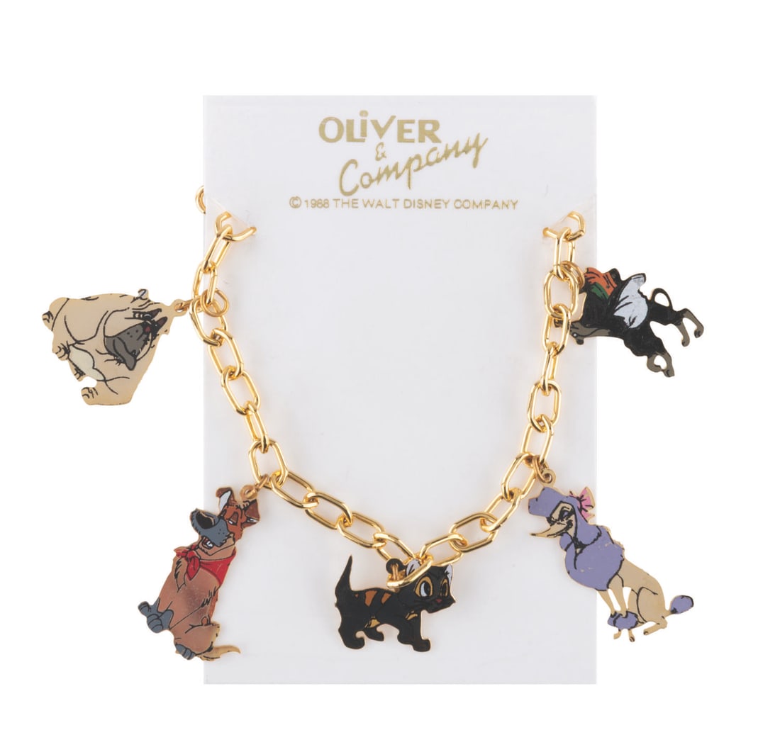 An "Oliver & Company" Charm Bracelet. (1 of 2)