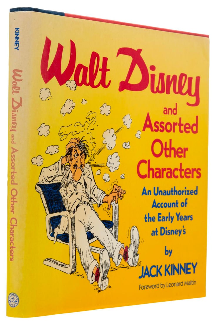 A "Walt Disney and Assorted Other Characters" Book Signed by Jack Kinney. (1 of 7)