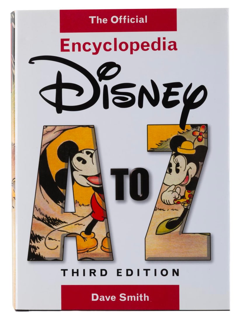 An Official Encyclopedia Disney A to Z Book.: (Disney Editions, 2006) A Third Edition of the Official Encyclopedia Disney A to Z by Dave Smith, updated with entries to Spring 2006. The 764 page book is in very good condition with light handling