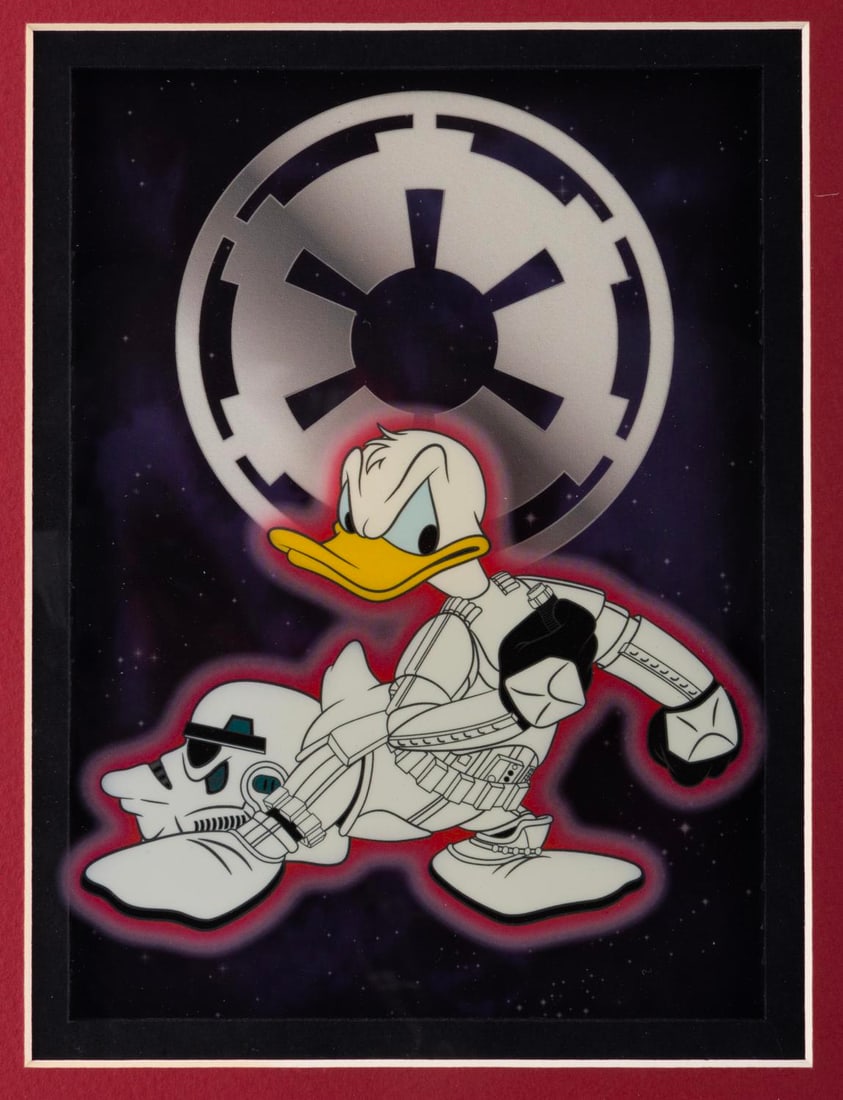 A Stormtrooper Donald Duck Laser Cel. - 2