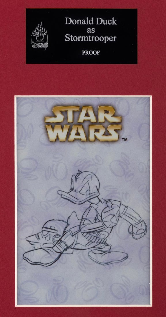 A Stormtrooper Donald Duck Laser Cel. - 3