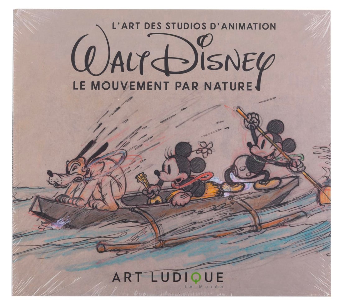An Art Ludique Paris Museum Disney Exhibit Souvenir Catalog. (1 of 3)