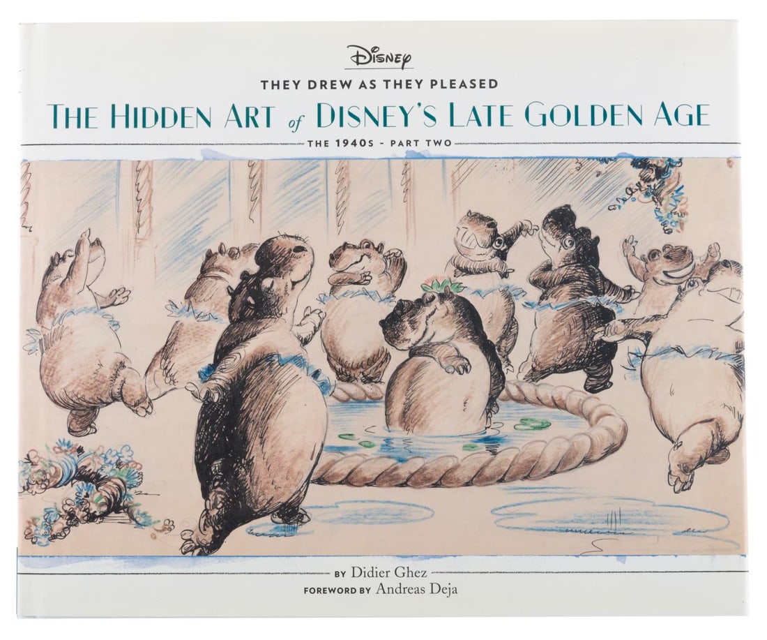 The Hidden Art of Disney's Late Golden Age Book.: (Chronicle, 2017) A They Drew as They Pleased: The Hidden Art of Disney's Golden Age: The 1940s - Part Two book by Didier Ghez, featuring a foreword by Disney animator Andreas Deja. Measuring 9.25" x