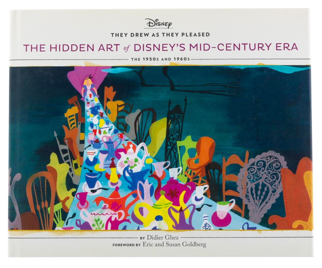 The Hidden Art of Disney's Mid-Century Era Book.: (Chronicle, 2018) A They Drew as They Pleased: The Hidden Art of Disney's Mid-Century Era: The 1950s and 1960s book by Didier Ghez, featuring a foreword by Disney animators Eric and Susan Goldberg.
