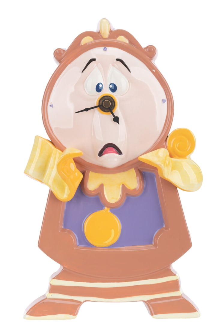 A "Beauty and the Beast" Cogsworth Wall Clock. (1 of 1)