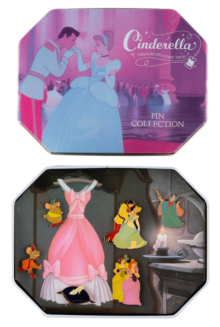 A "Cinderella" 45th Anniversary Pin Set. (1 of 2)