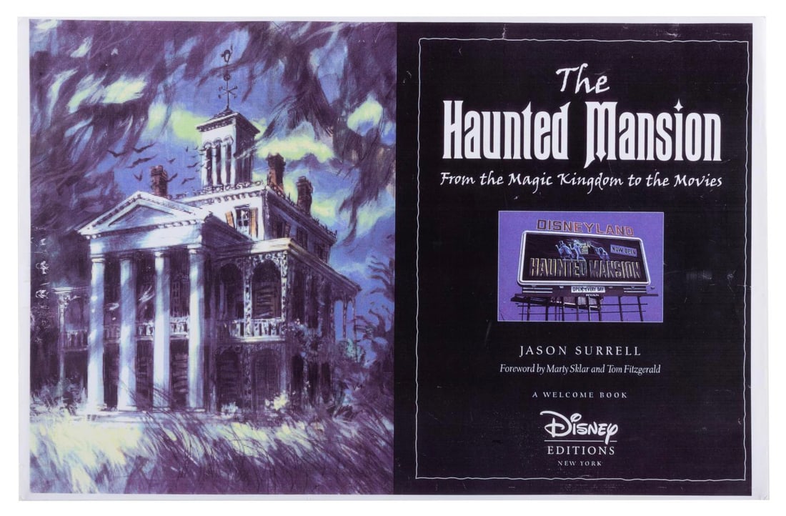 A Haunted Mansion 2003 Book Proof Set.: (Disney Editions, 2003) A full printer?s proof copy of the layout for the book The Haunted Mansion From the Magic Kingdom to the Movies. The 128-page book traced the development of the attraction and