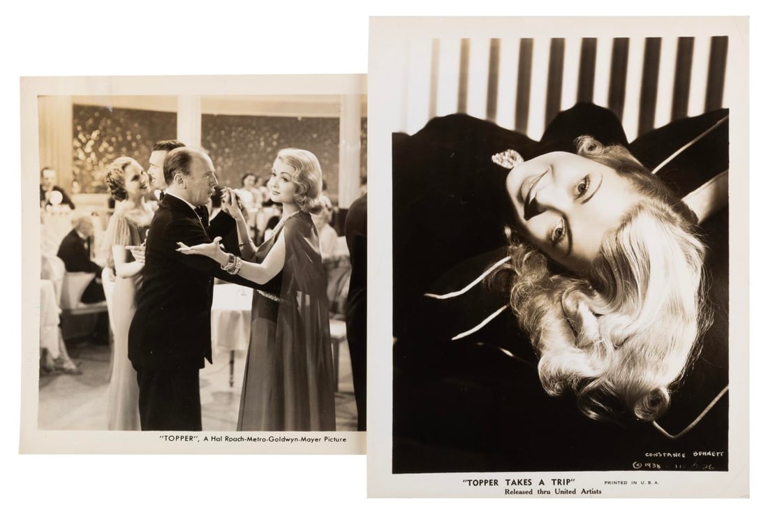 A Pair of "Topper" Film Publicity Photos. (1 of 3)