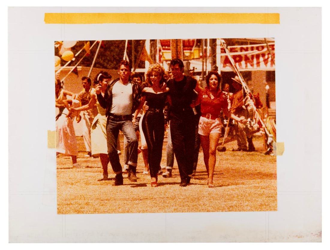 A "Grease" Production Photograph. (1 of 2)
