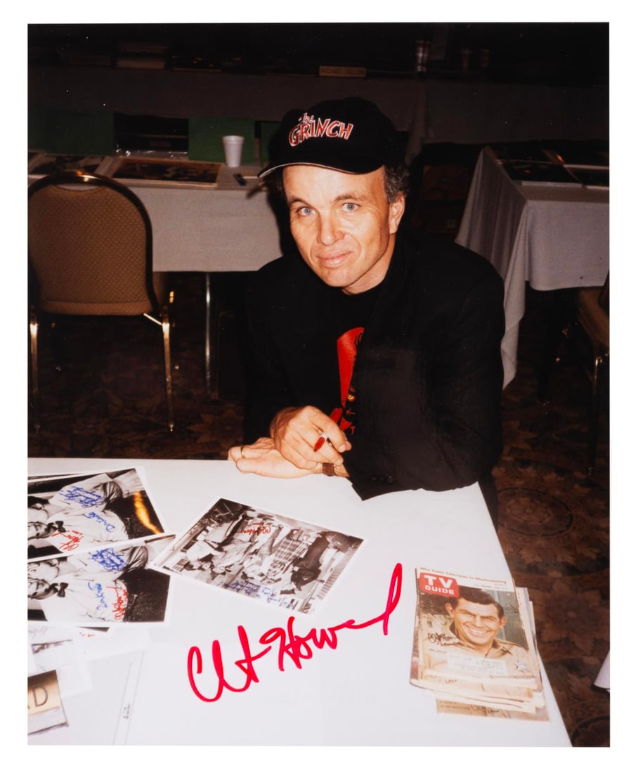 A Clint Howard Signed Photograph. (1 of 1)