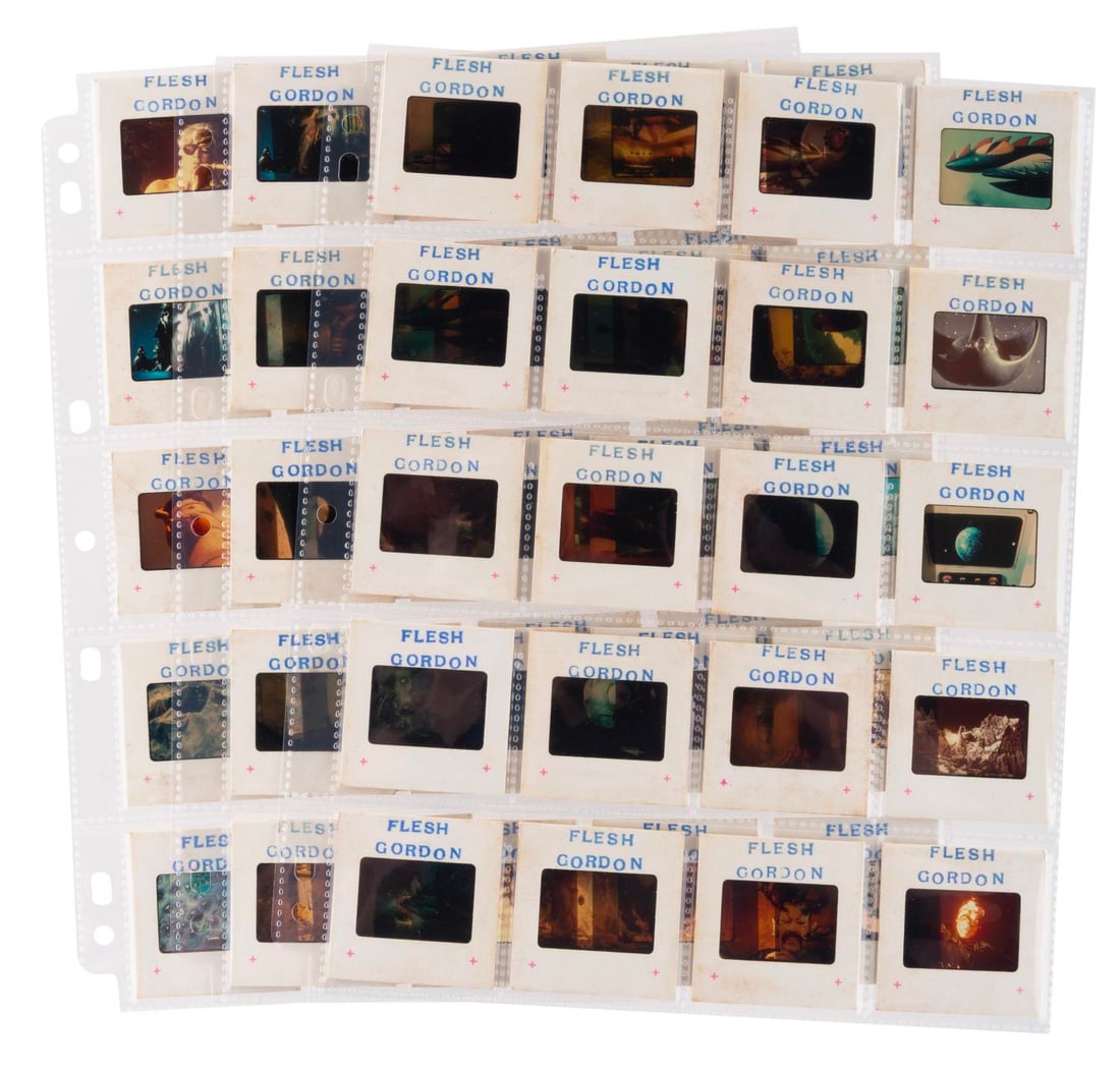 A Collection of "Flesh Gordon" Slides. (1 of 9)
