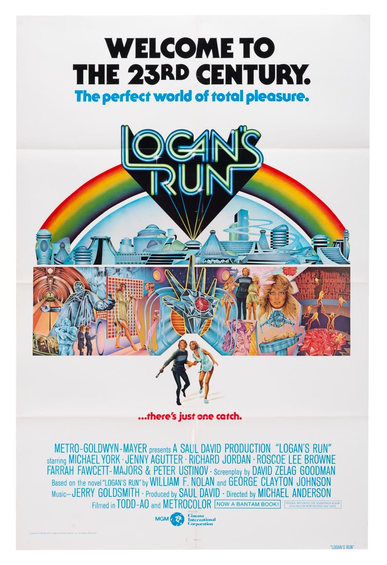 A "Logan's Run" One-Sheet. (1 of 1)