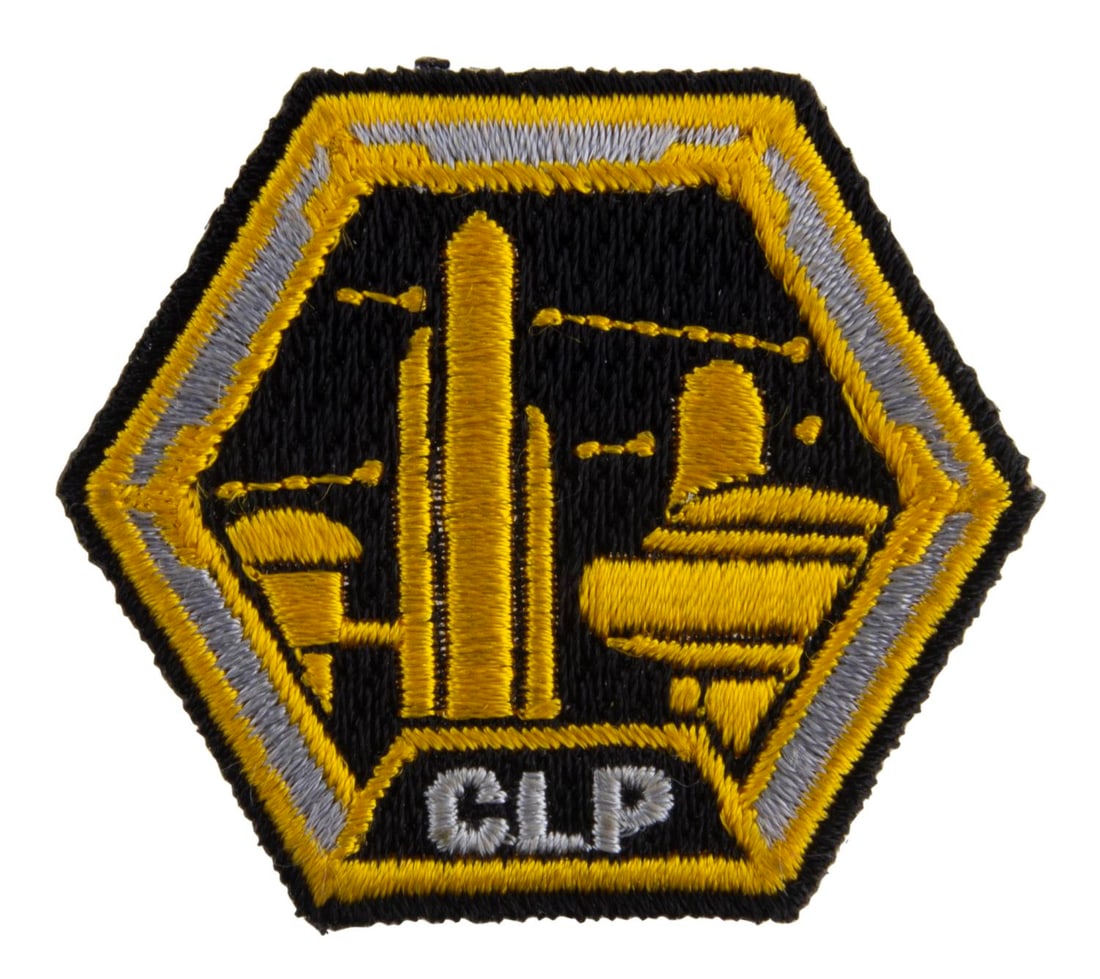 An ILM "The Phantom Menace" Crew CLP Patch.: (Industrial Light & Magic, 1999) A very rare crew patch from the ILM special effects team for "The Phantom Menace." A limited number of 27 different patches were made, each representing a different