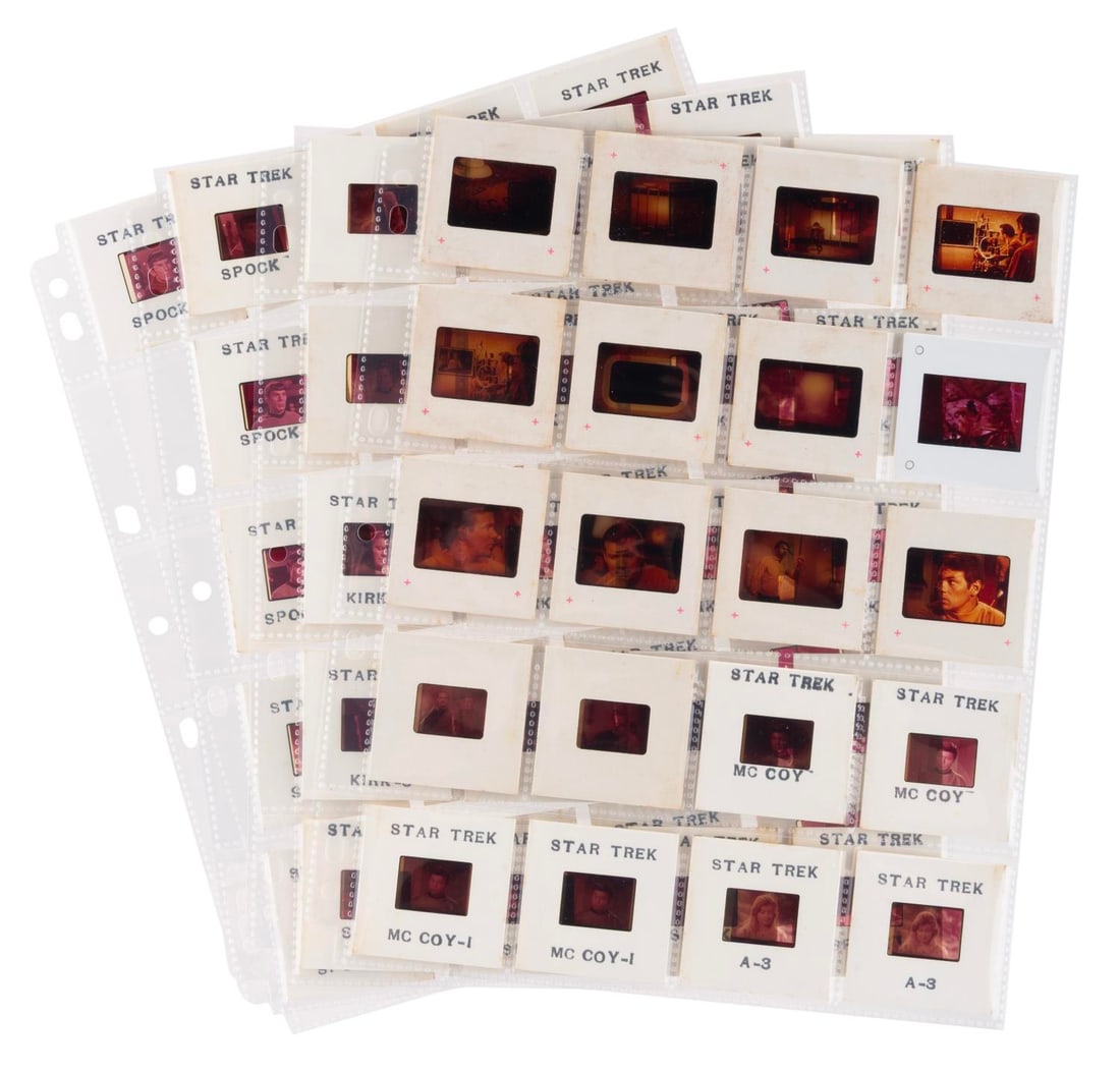 An Original Series "Star Trek" Slide Collection. (1 of 8)
