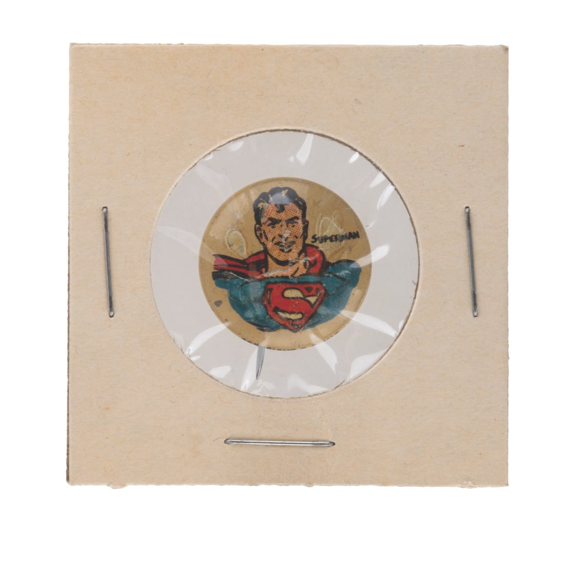 A "Superman" Kellogg's Pep Button. - 2