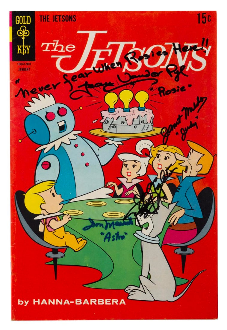 A Multi-Signed "The Jetsons" Comic Book. (1 of 3)