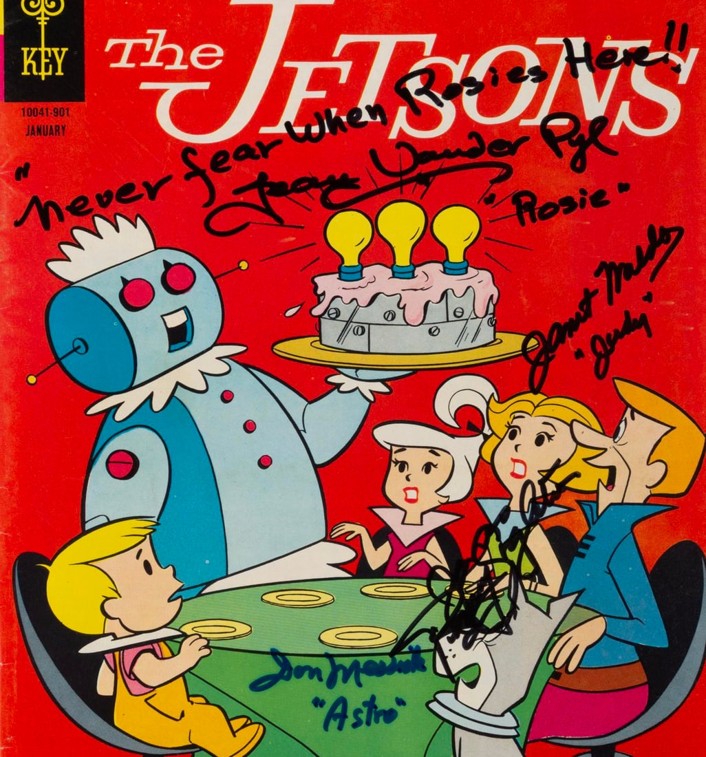 A Multi-Signed "The Jetsons" Comic Book. - 2