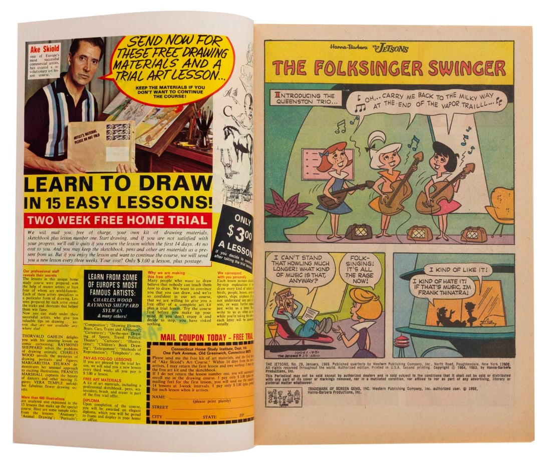 A Multi-Signed "The Jetsons" Comic Book. - 3