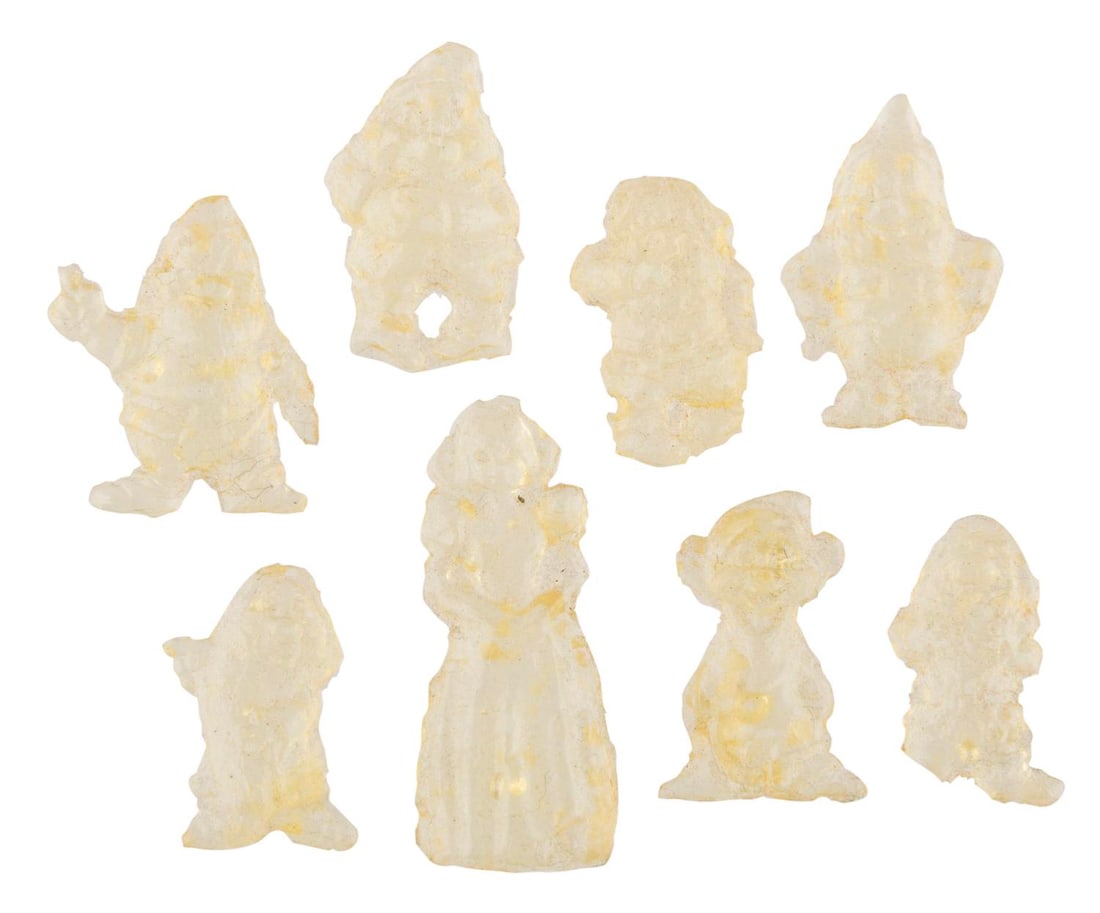 A Set of Plastic "Snow White" Character Figures. (1 of 1)